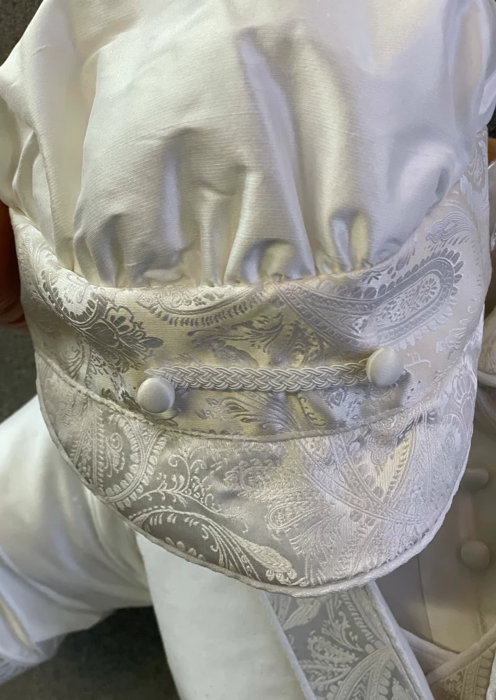 Piccolo Bacio Gerardo Boys' Baptism with Piping - Image 3