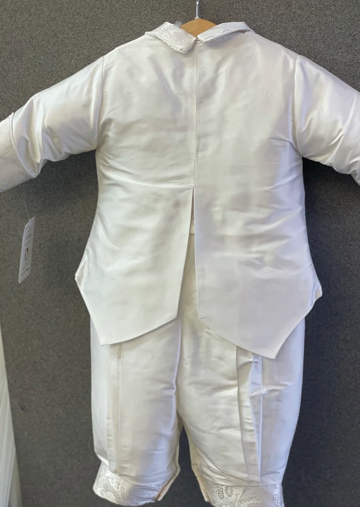 Piccolo Bacio Gerardo Boys' Baptism with Piping - Image 7