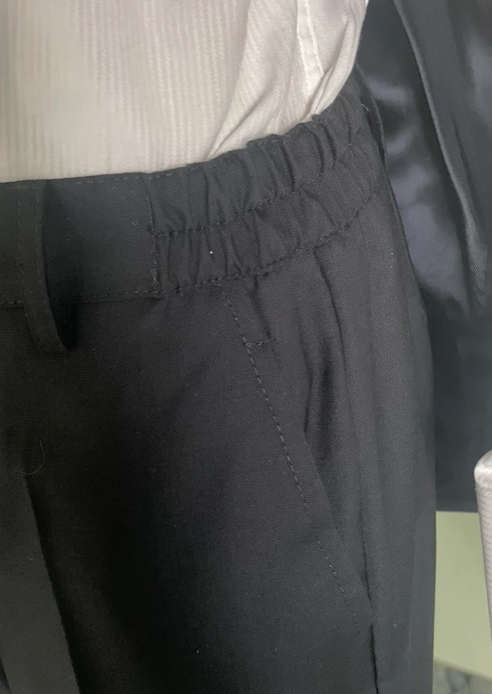 Michelina Bimbi Boys Gaberdine Italian 3pc Suit Classic Navy - Image 12