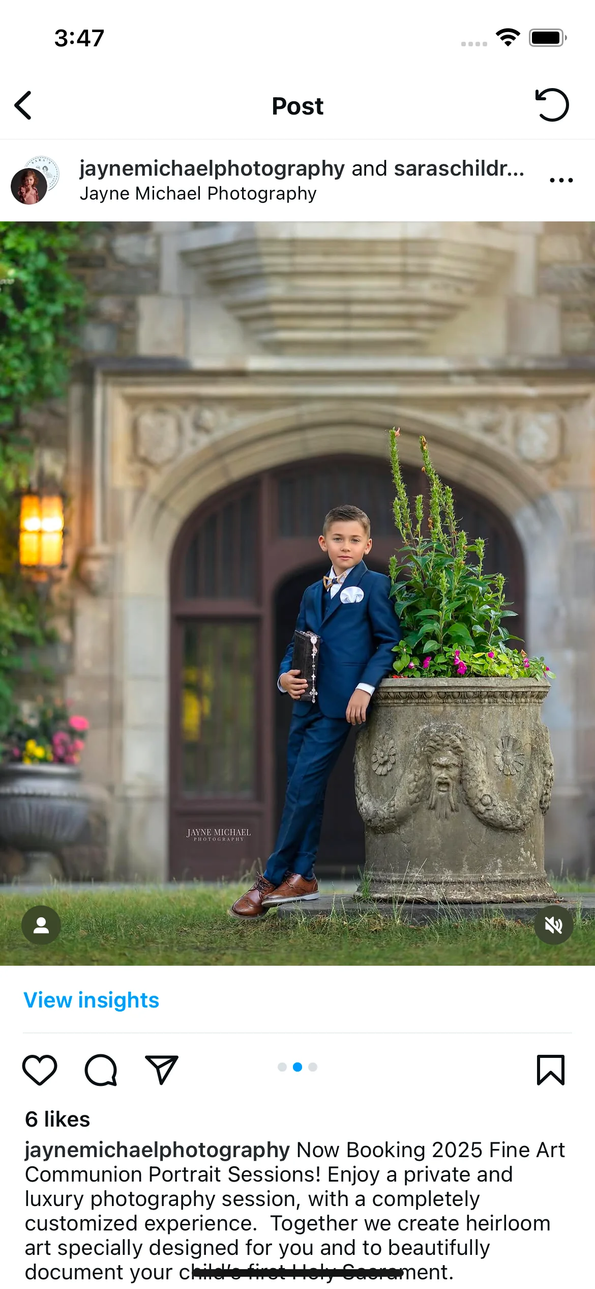 Michelina Bimbi Boys Gaberdine Italian 3pc Suit Classic Navy - Image 15