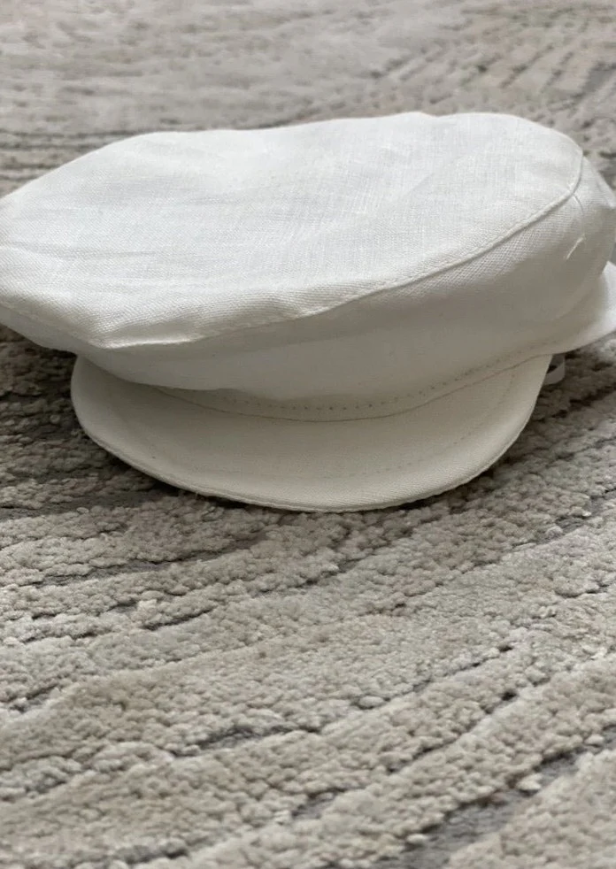 Boys Linen Christening Outfit - Image 7