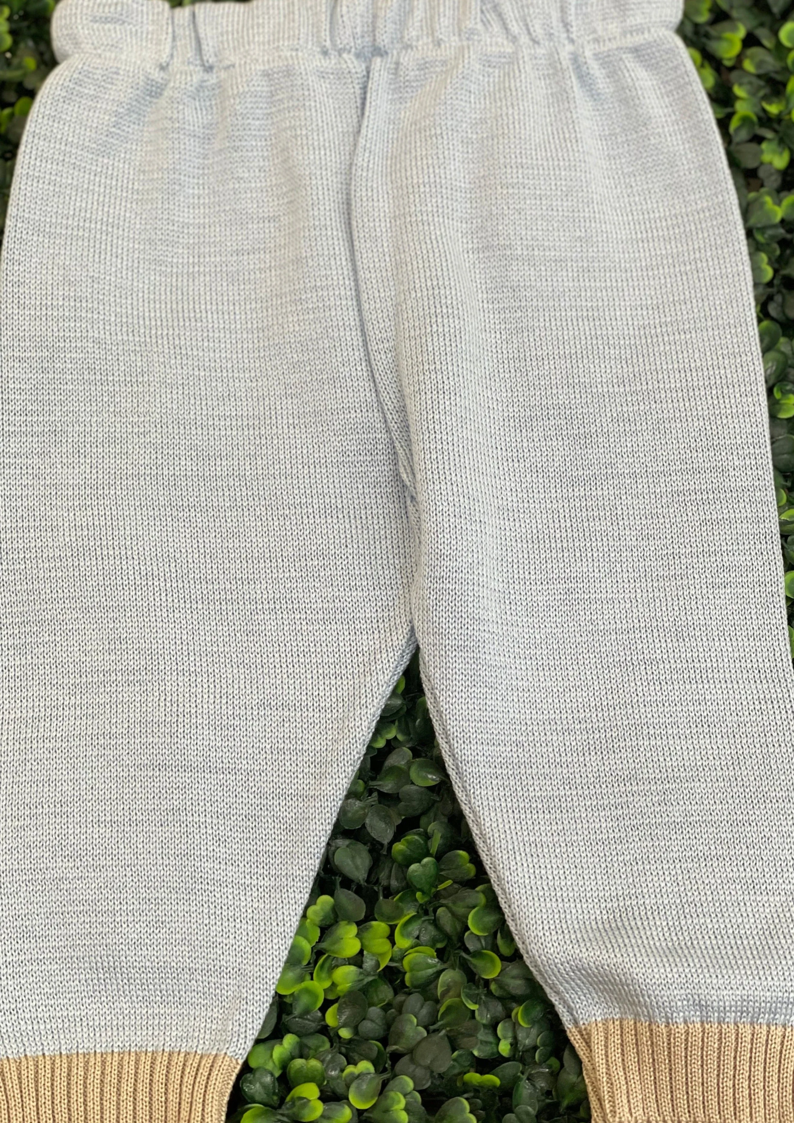 Bimbalo Boys' Italian Cotton Knit 3 Pc Outfit 5549 - Image 4