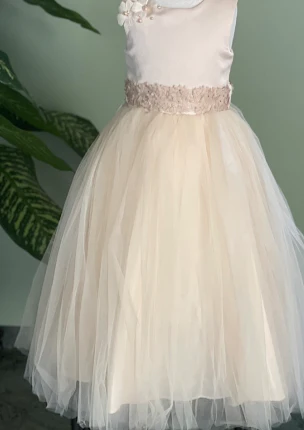 Dress with Floral Bolero - Image 3