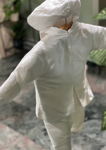 Piccolo Bacio Boys' Luciano Baptism Outfit - Image 3