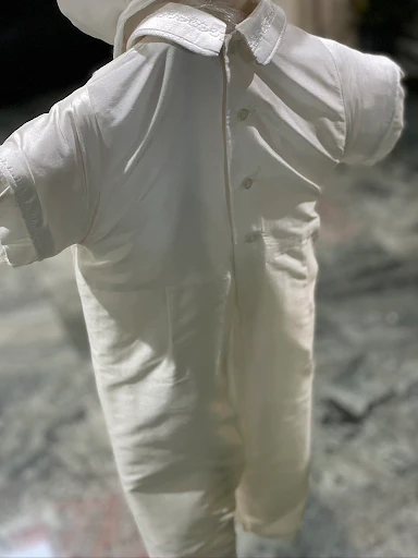 Piccolo Bacio Boys' Luciano Baptism Outfit - Image 4