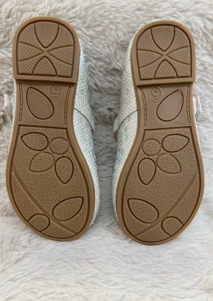 Girls Embellished MaryJane Flat Shoe - Image 5