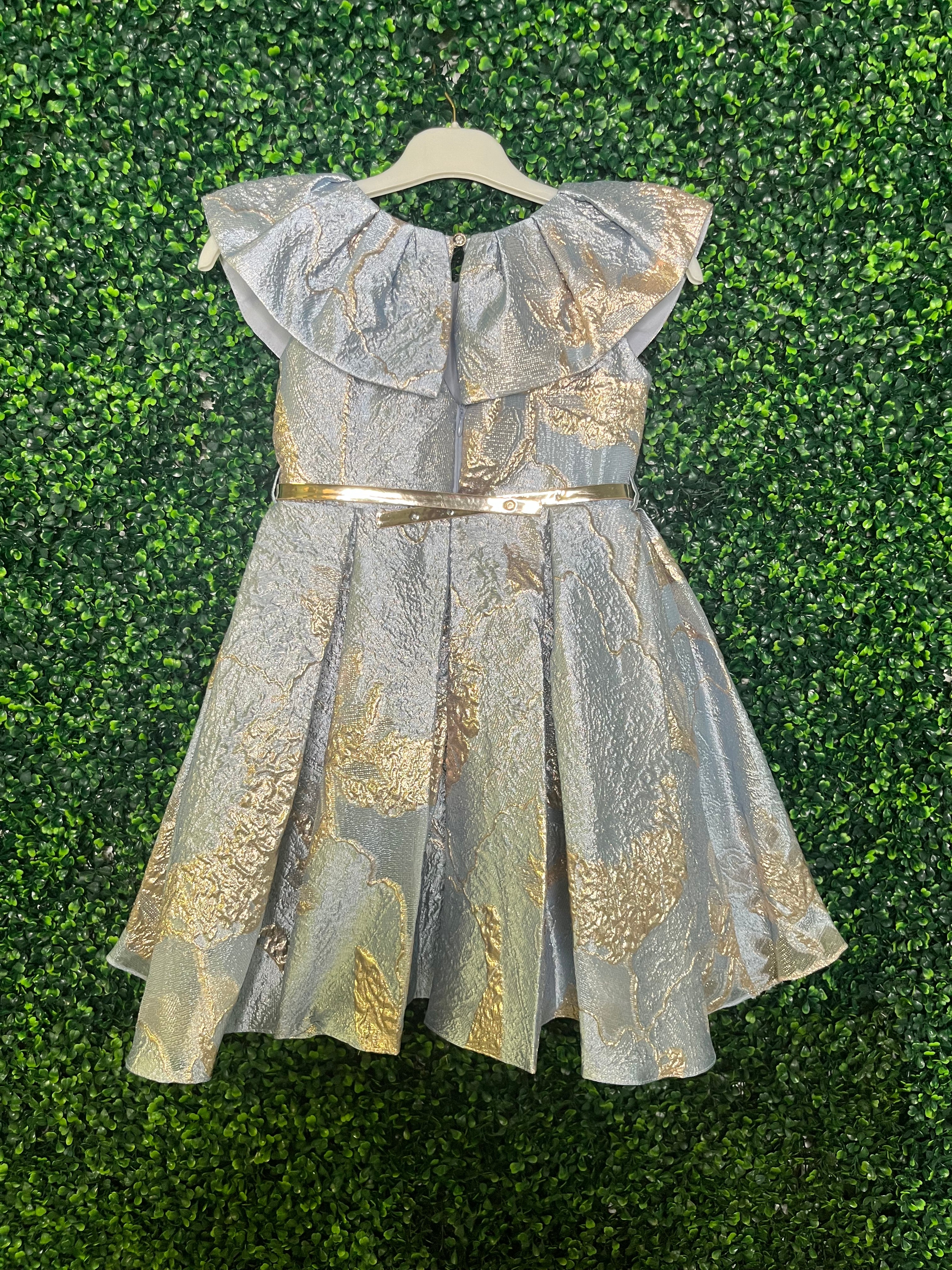 Girls' Jacquard Special Ocassion Party Dress 3818 - Image 4