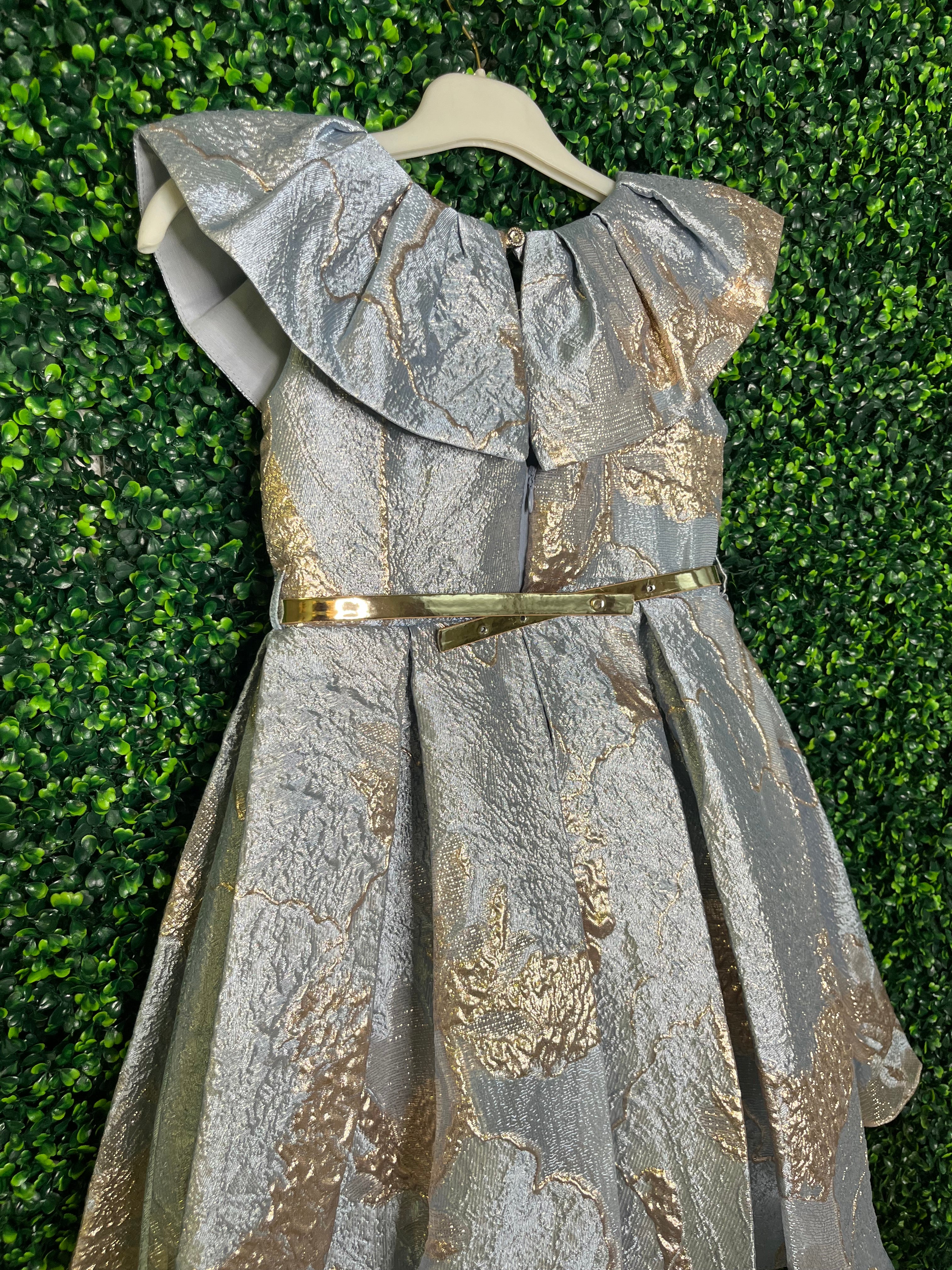 Girls' Jacquard Special Ocassion Party Dress 3818 - Image 5