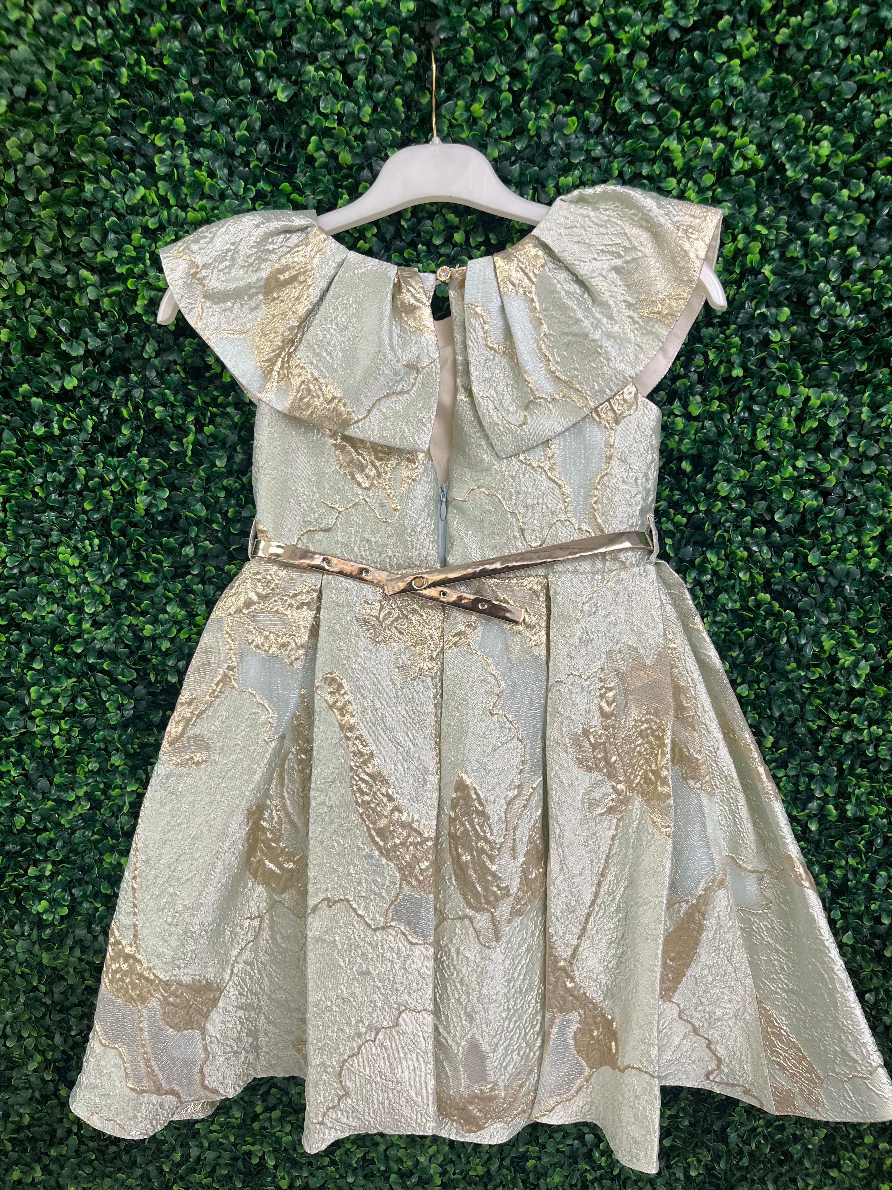 Girls' Jacquard Special Ocassion Party Dress 3818 - Image 9