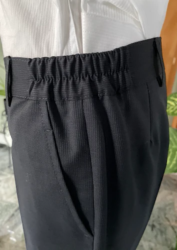 Michelina Bimbi Exclusive Italian Double Breasted Gaberdine Suit - Image 4