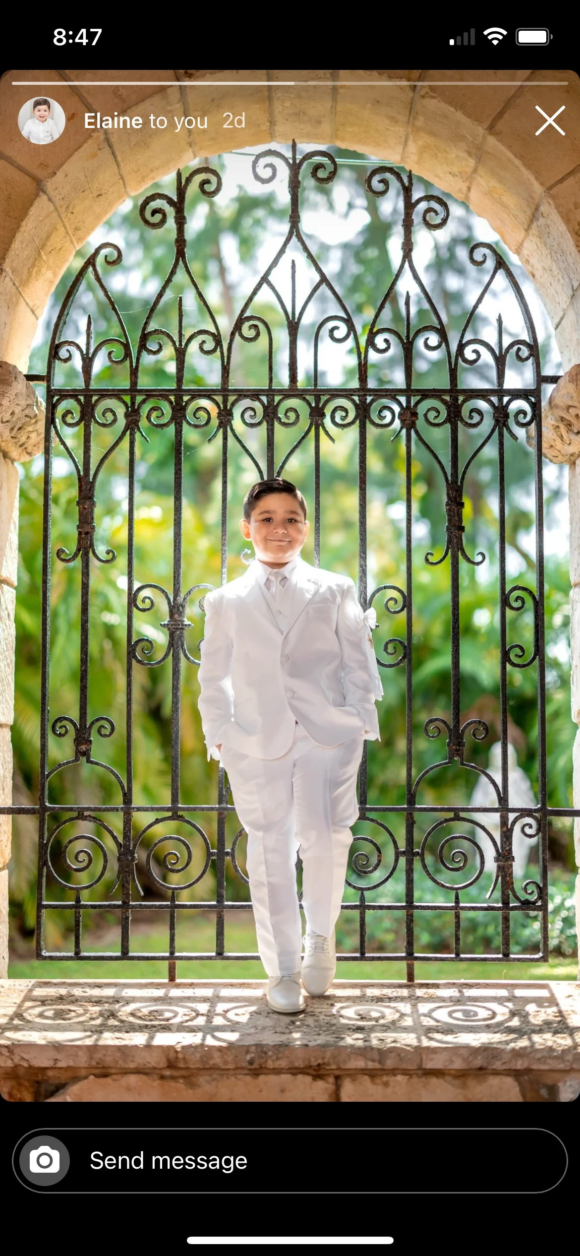 Michelina Bimbi Italian Matte SilkTextured Communion 3pc Suit - Image 23