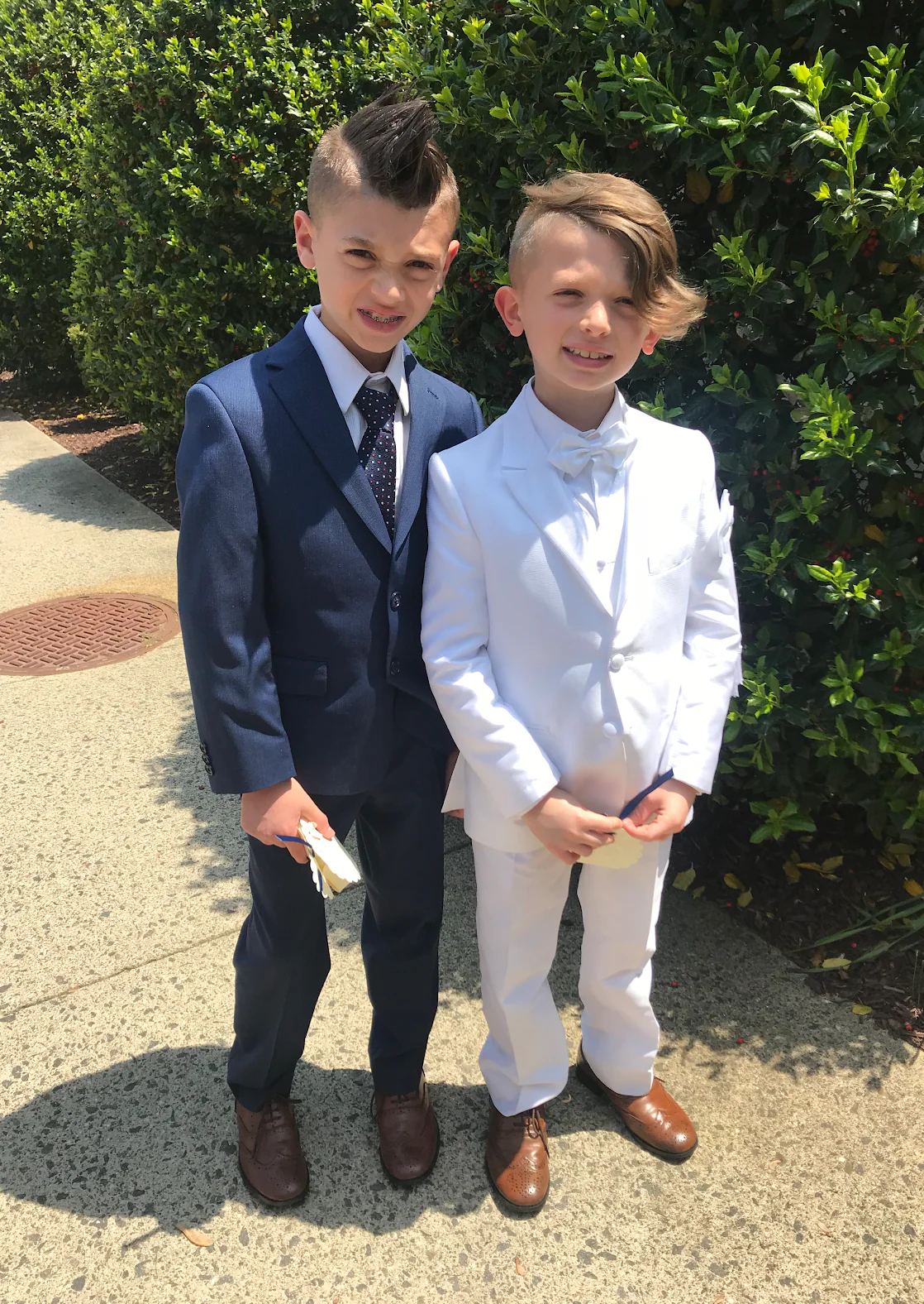 Michelina Bimbi Italian Matte SilkTextured Communion 3pc Suit - Image 3