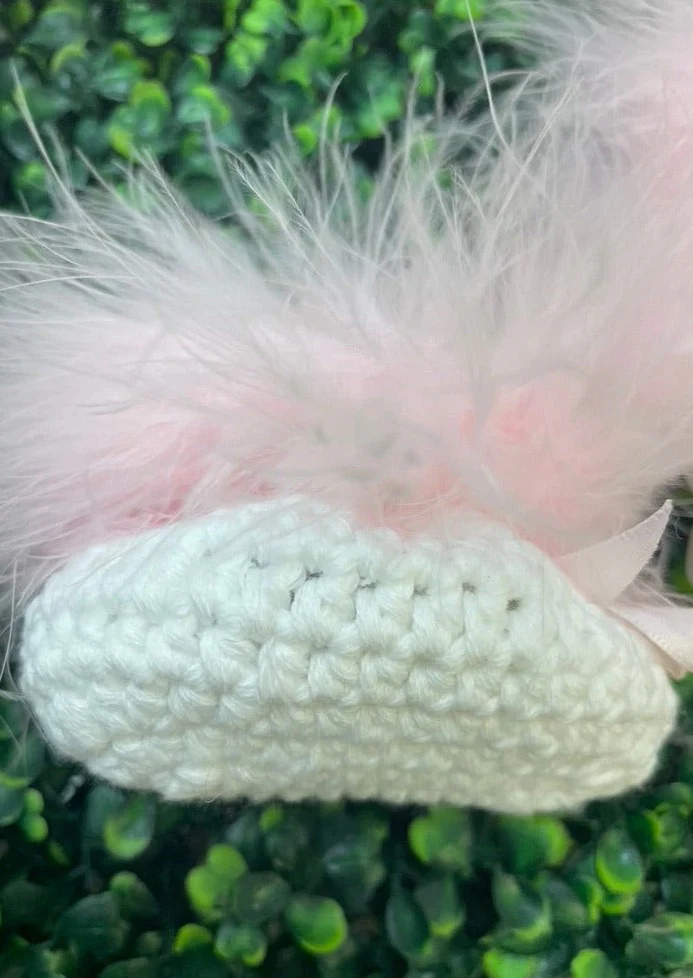 Knit and Marabou Feather Sweater Set - Image 7