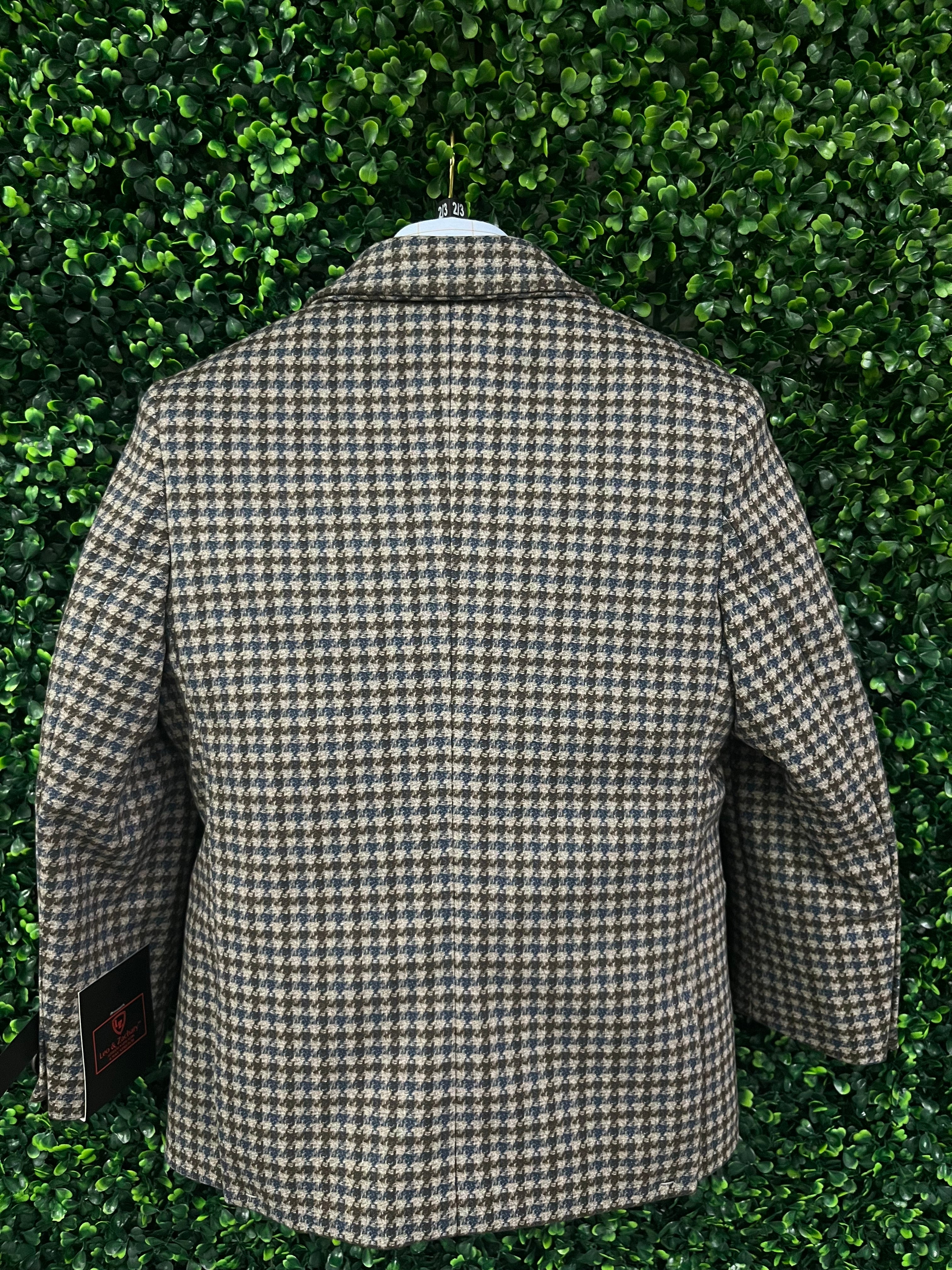 Leo & Zachary Boys Houndstooth 3 Piece Suit 5452 - Image 3