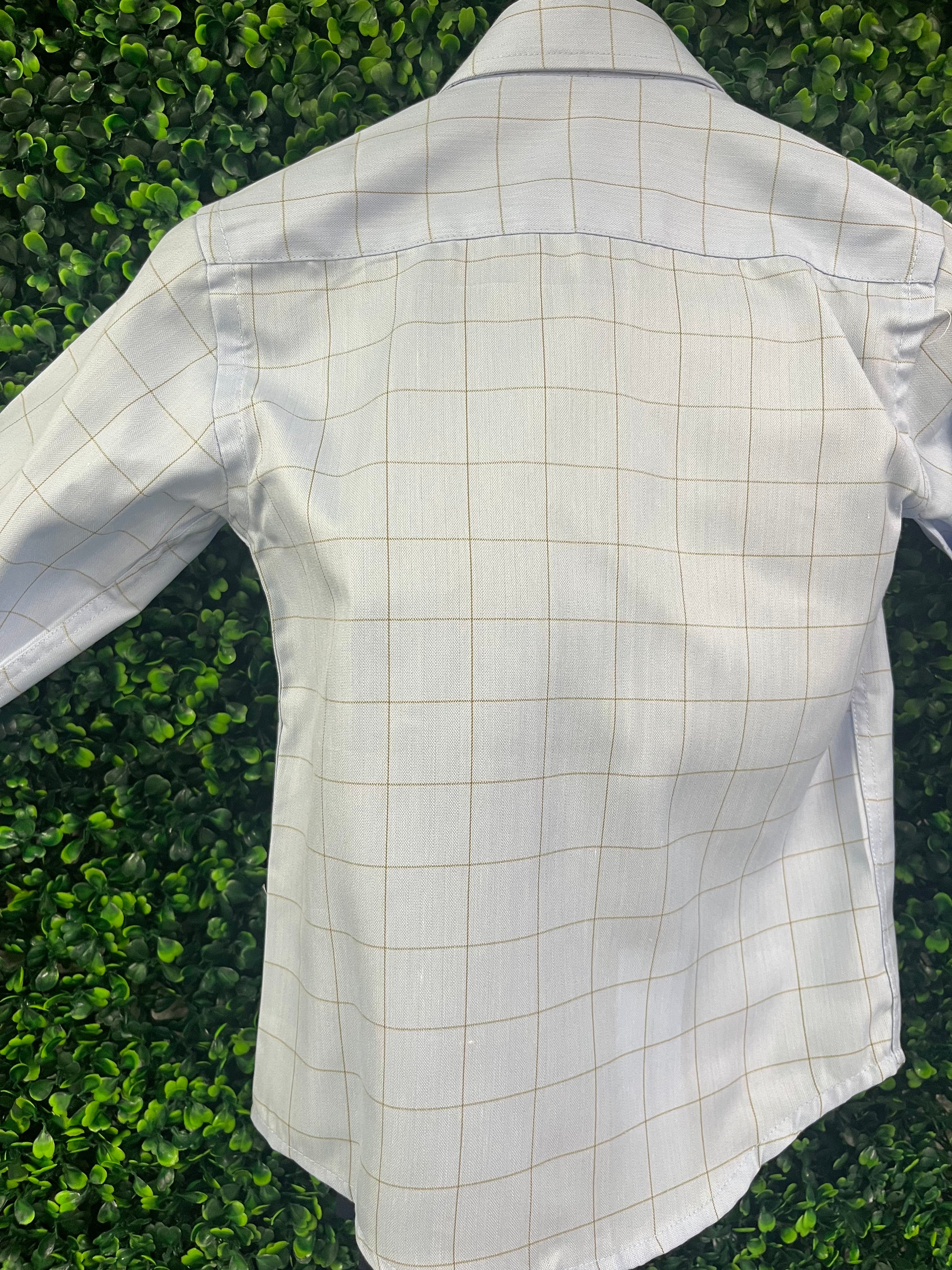 Leo & Zachary Boys Houndstooth 3 Piece Suit 5452 - Image 6