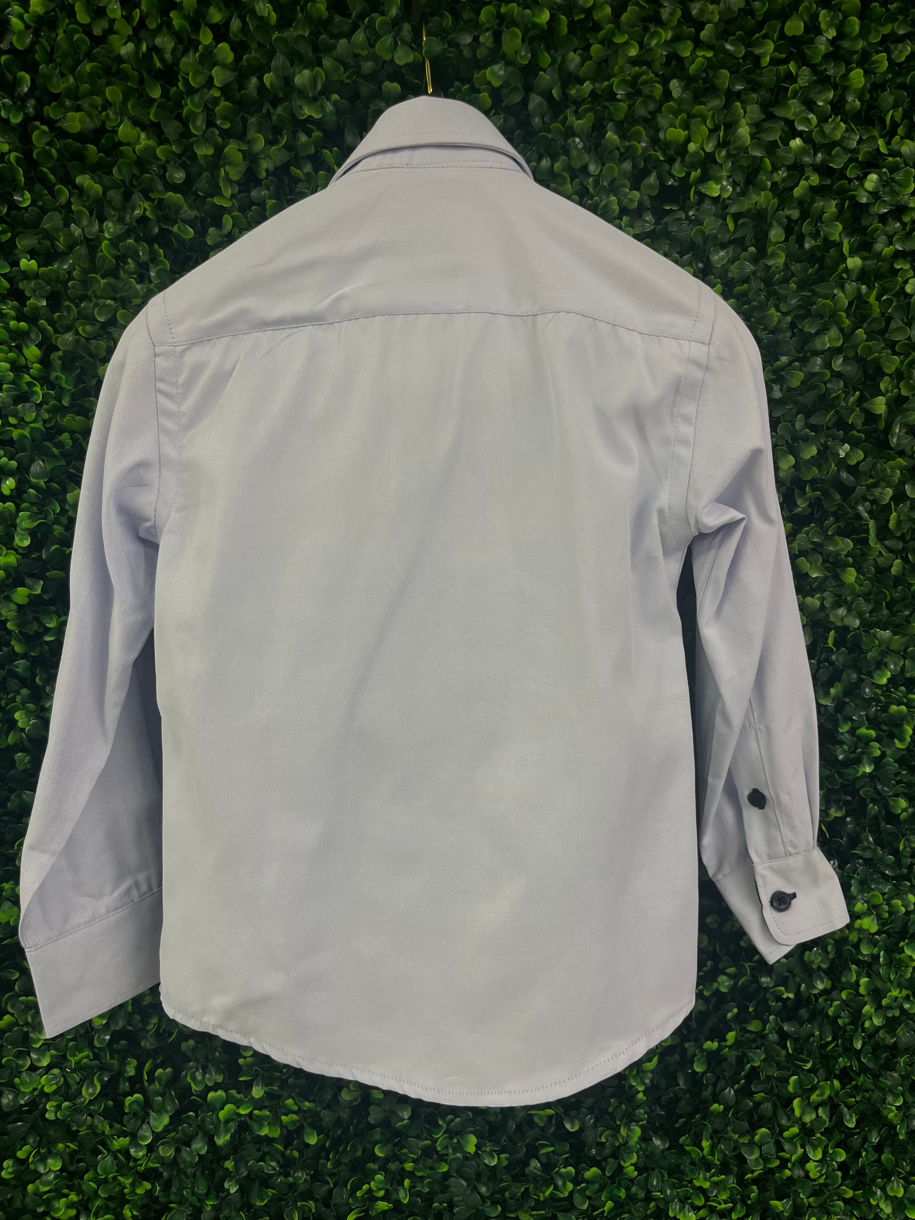 Leo & Zachary Boys Blue and Grey Plaid 3 Piece Suit 5451 - Image 7