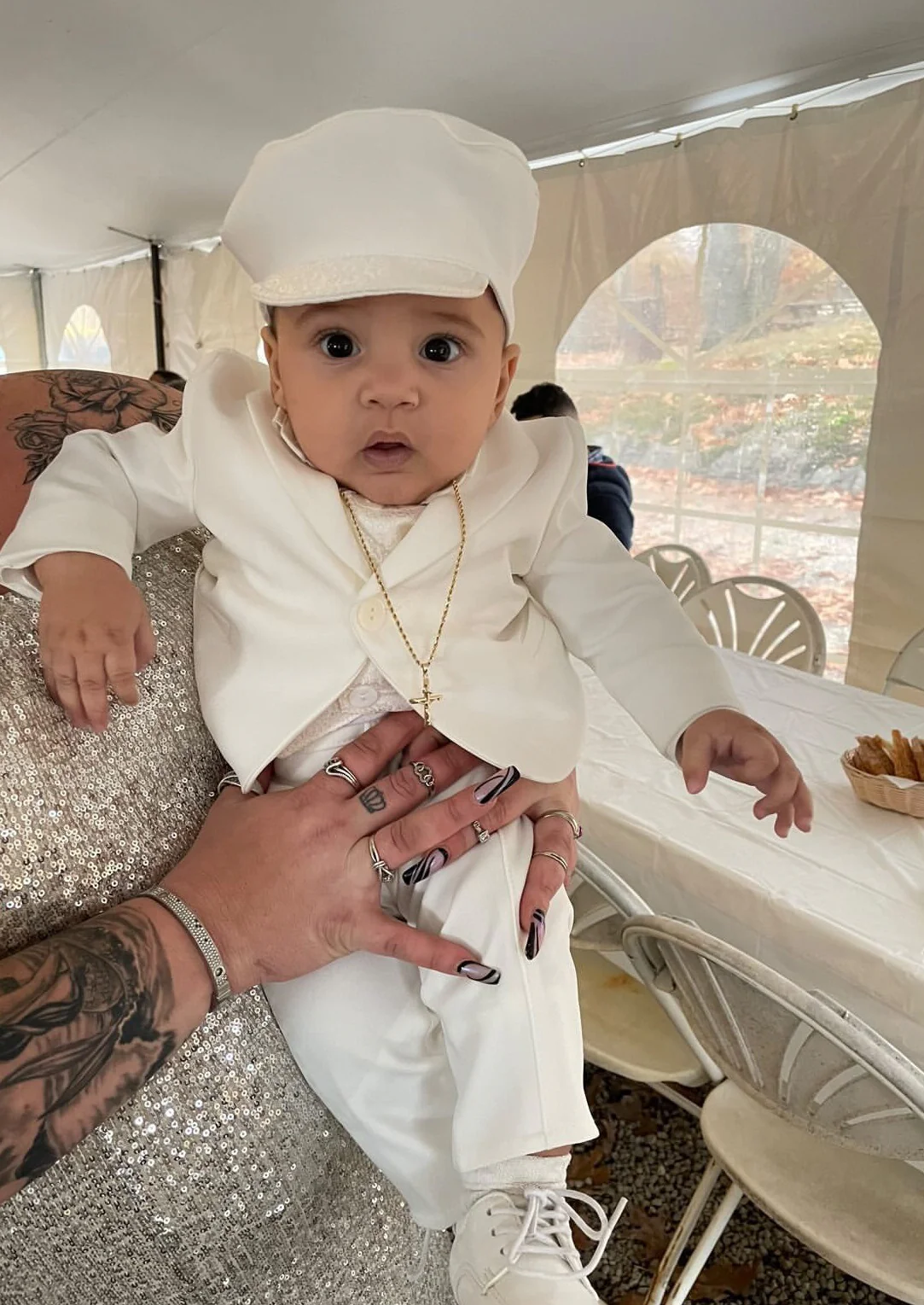 Michelina Bimbi Boys Brocade Vest Christening Outfit - Image 14