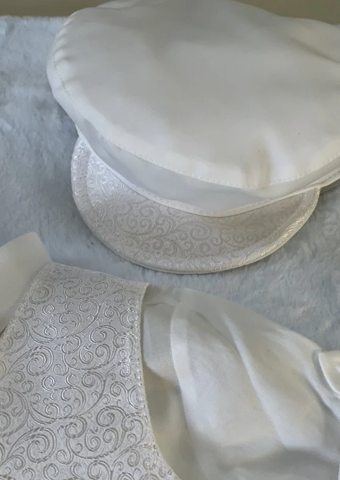 Michelina Bimbi Boys Brocade Vest Christening Outfit - Image 8