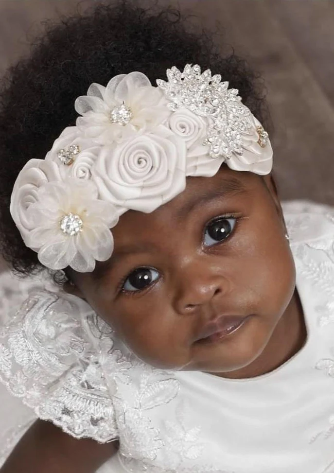 Princess Daliana Metallic Lace High Low Dress with Train - 1059 - Image 10