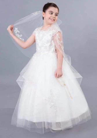 Princess Daliana Metallic Tiered Dress Best Seller! 2075 - Image 4
