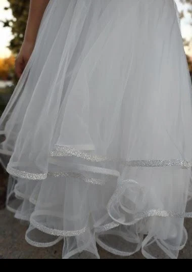 Michelina Bimbi Satin and Tulle Communion Dress with Coverlet J3009 - Image 22