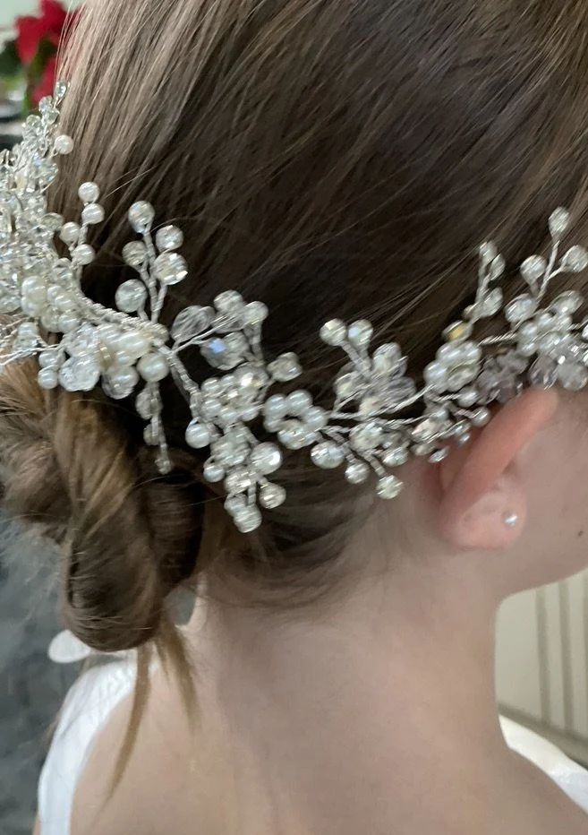 Michelina Bimbi Satin and Tulle Communion Dress with Coverlet J3009 - Image 23