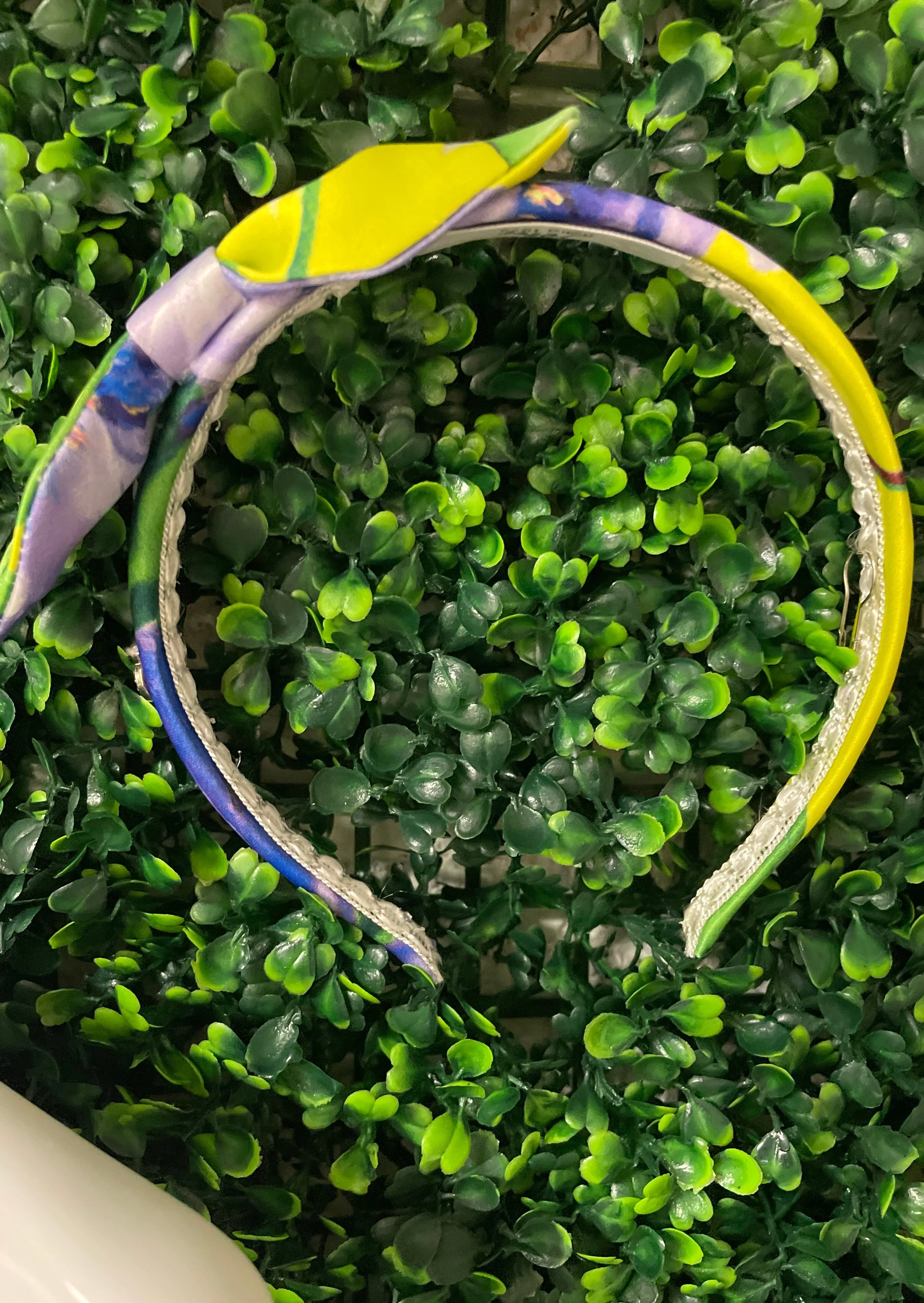 Sara's Exclusive! Michelina Bimbi Yellow and Lavender Floral Party Dress Made In Italy - Image 7