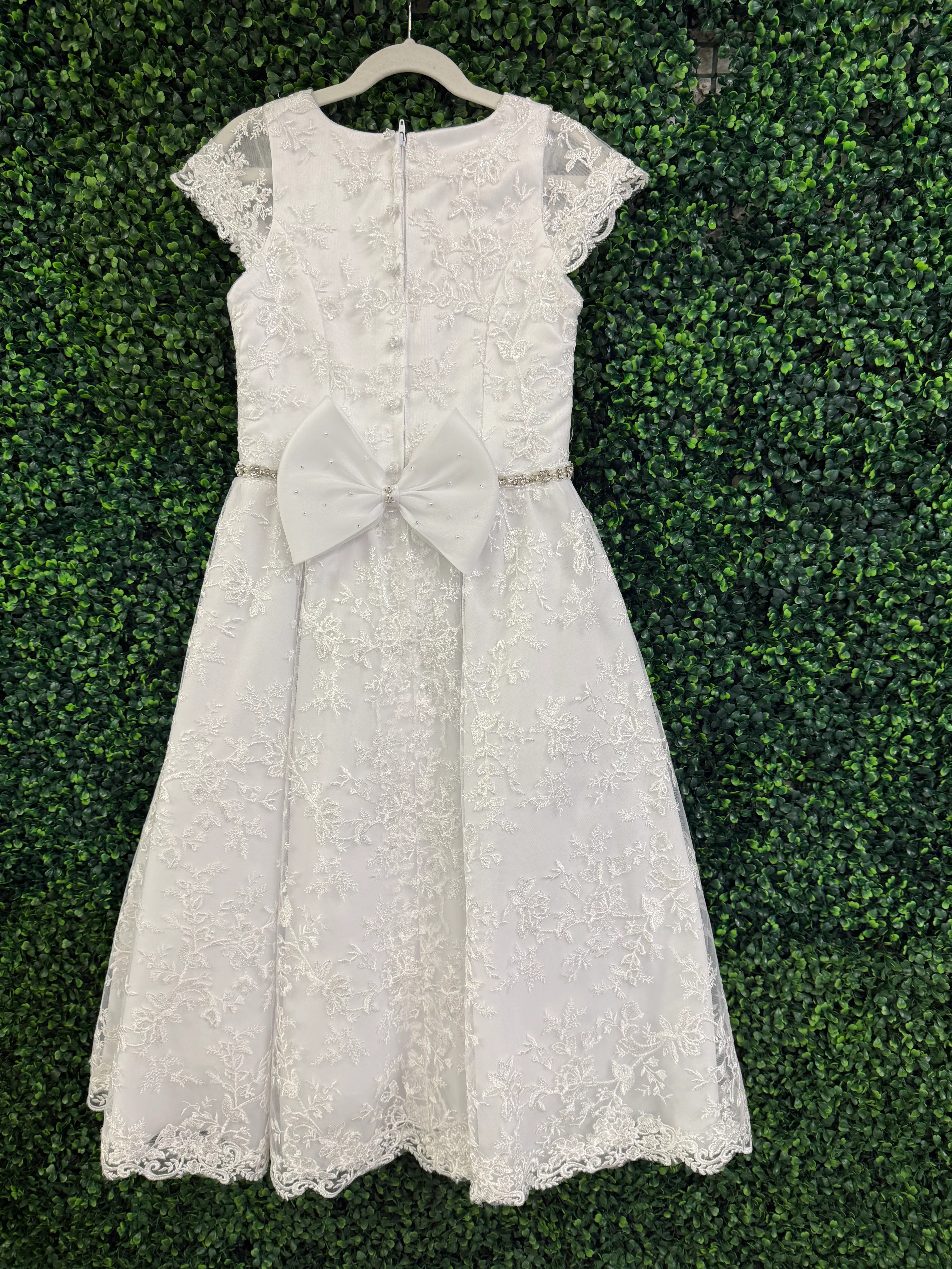 Nan & Jan Communion Gown 32063 - Sample Sale - Image 3