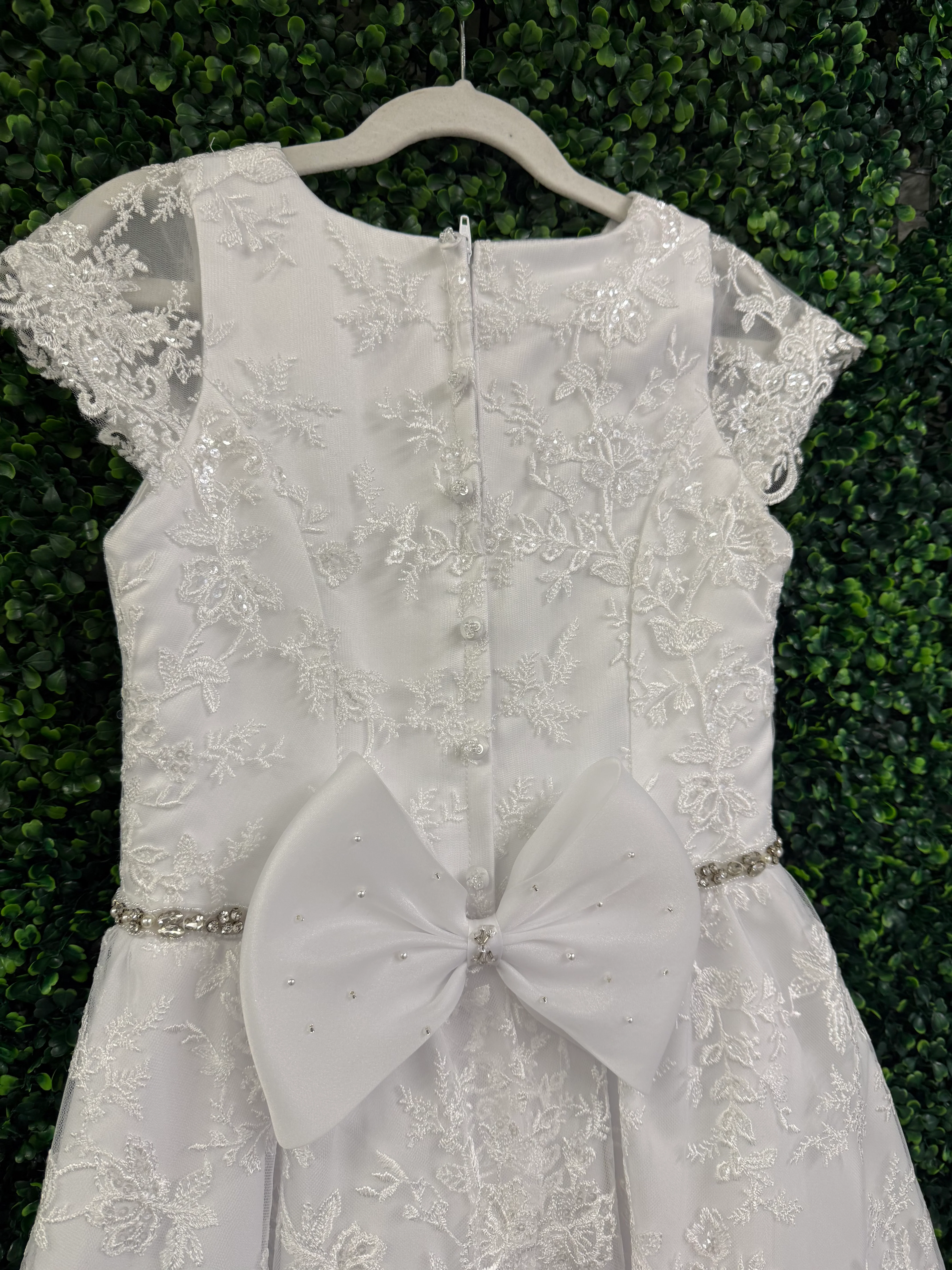 Nan & Jan Communion Gown 32063 - Sample Sale - Image 4