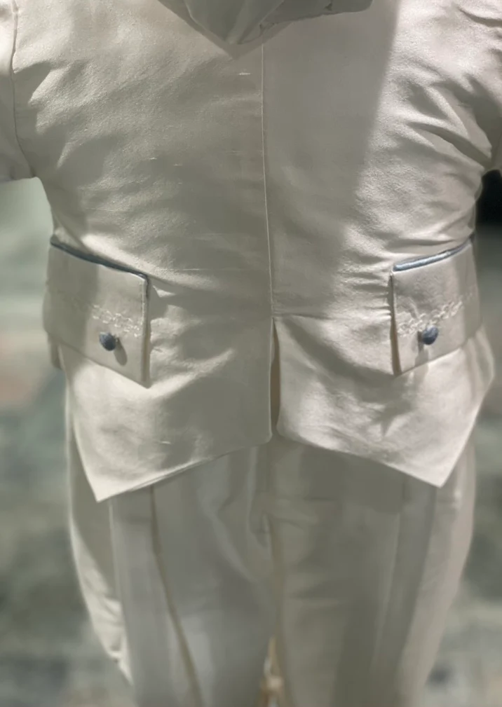 Piccolo Bacio Boys' Baptism Blue Nunzio - Image 5