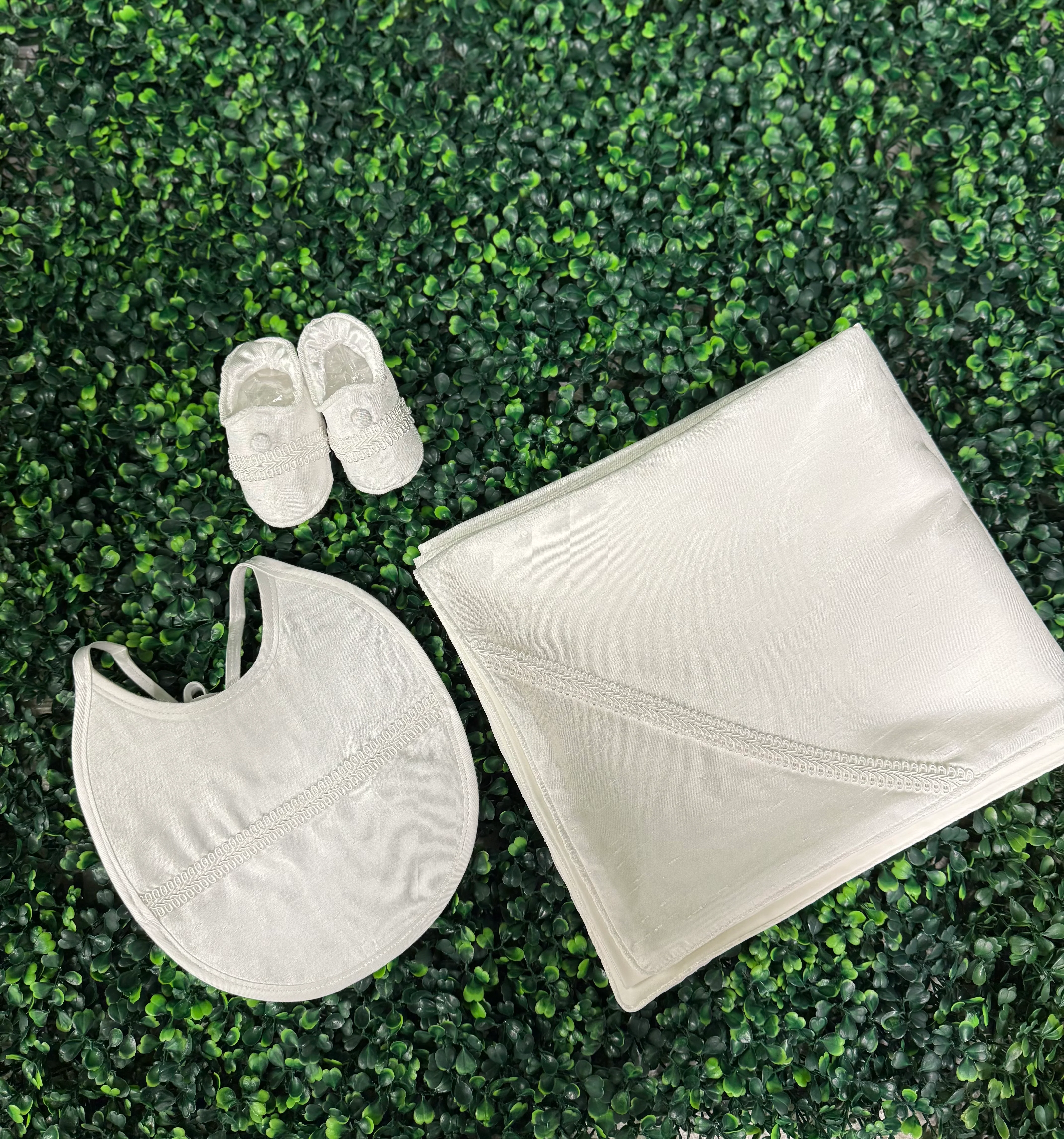 Piccolo Bacio Boys' Little Prince Baptism Outfit with Cording Detail - Image 14