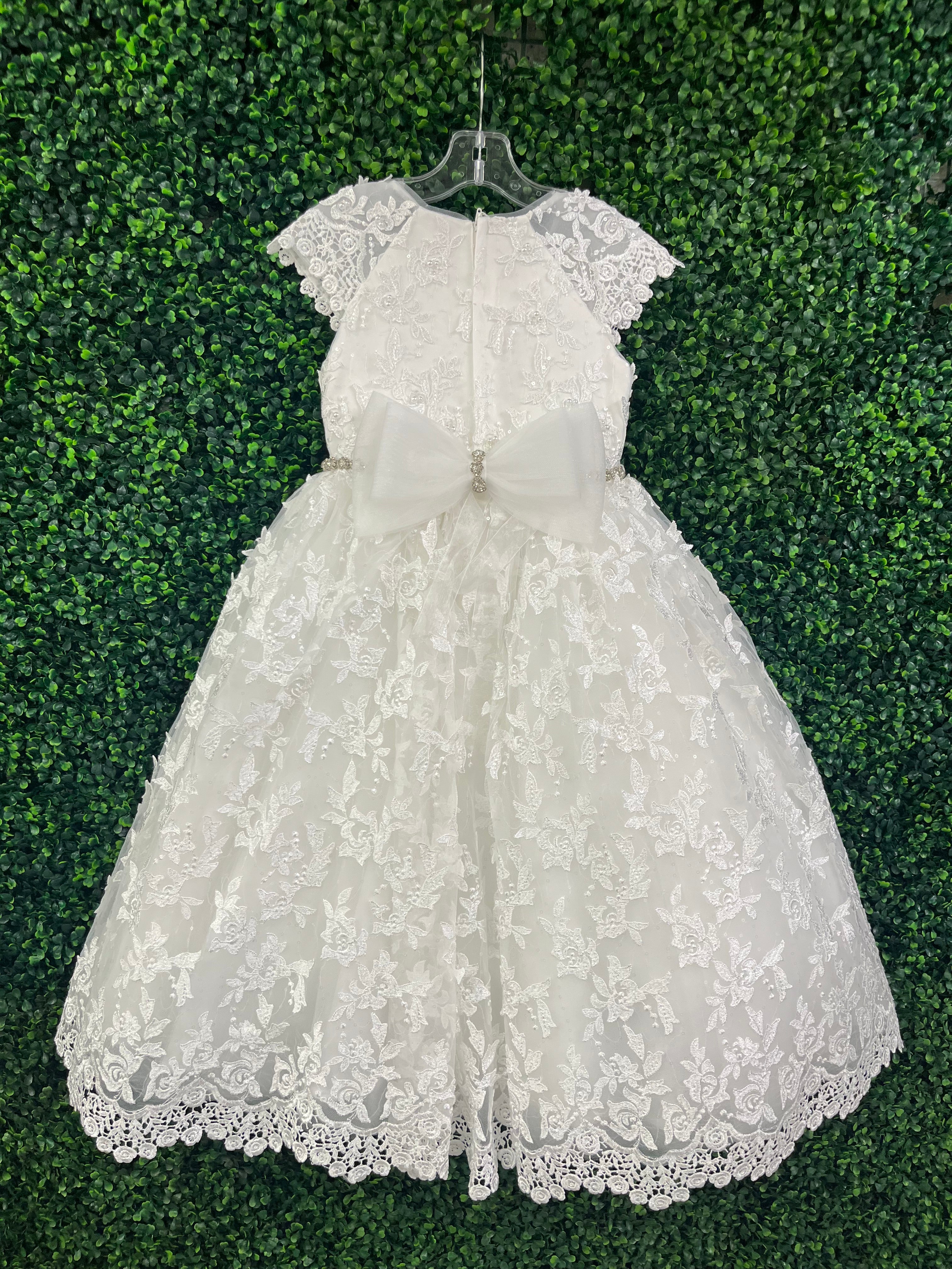 Princess Daliana 3D Floral Lace Gown - Z23116 - Image 5