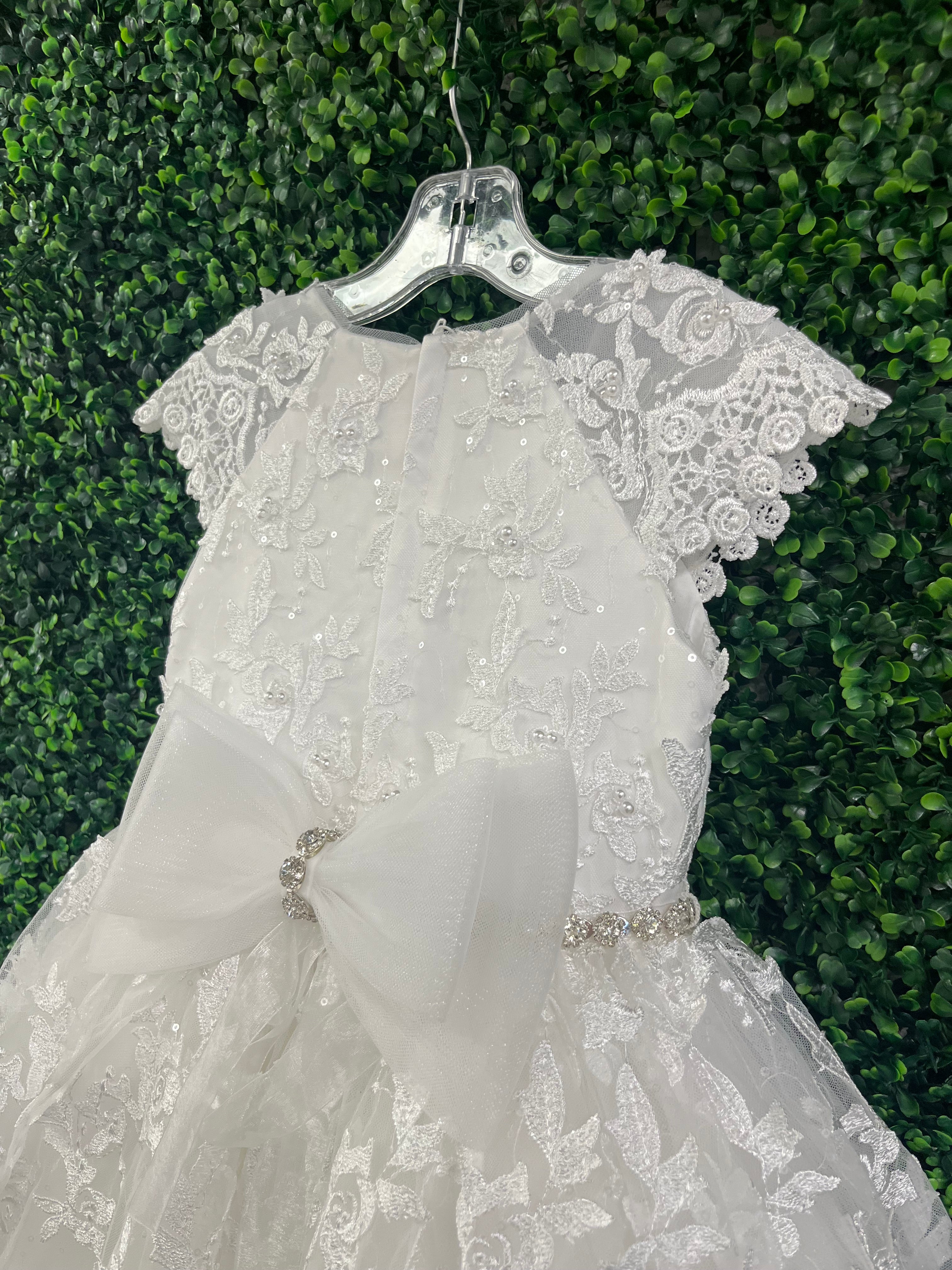 Princess Daliana 3D Floral Lace Gown - Z23116 - Image 7