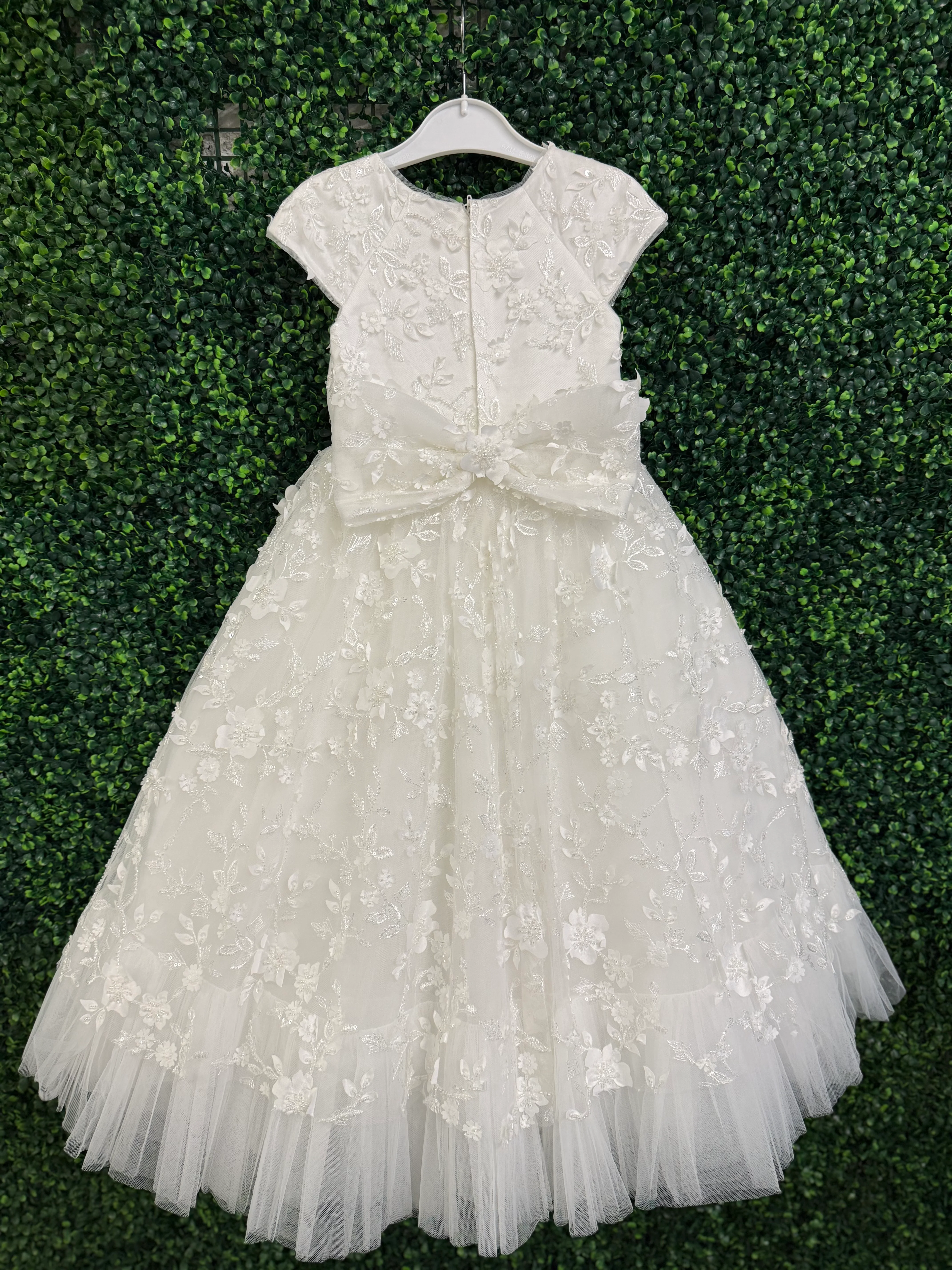 Princess Daliana Girls’ Floral Beaded Gown - Z24199 - Image 5