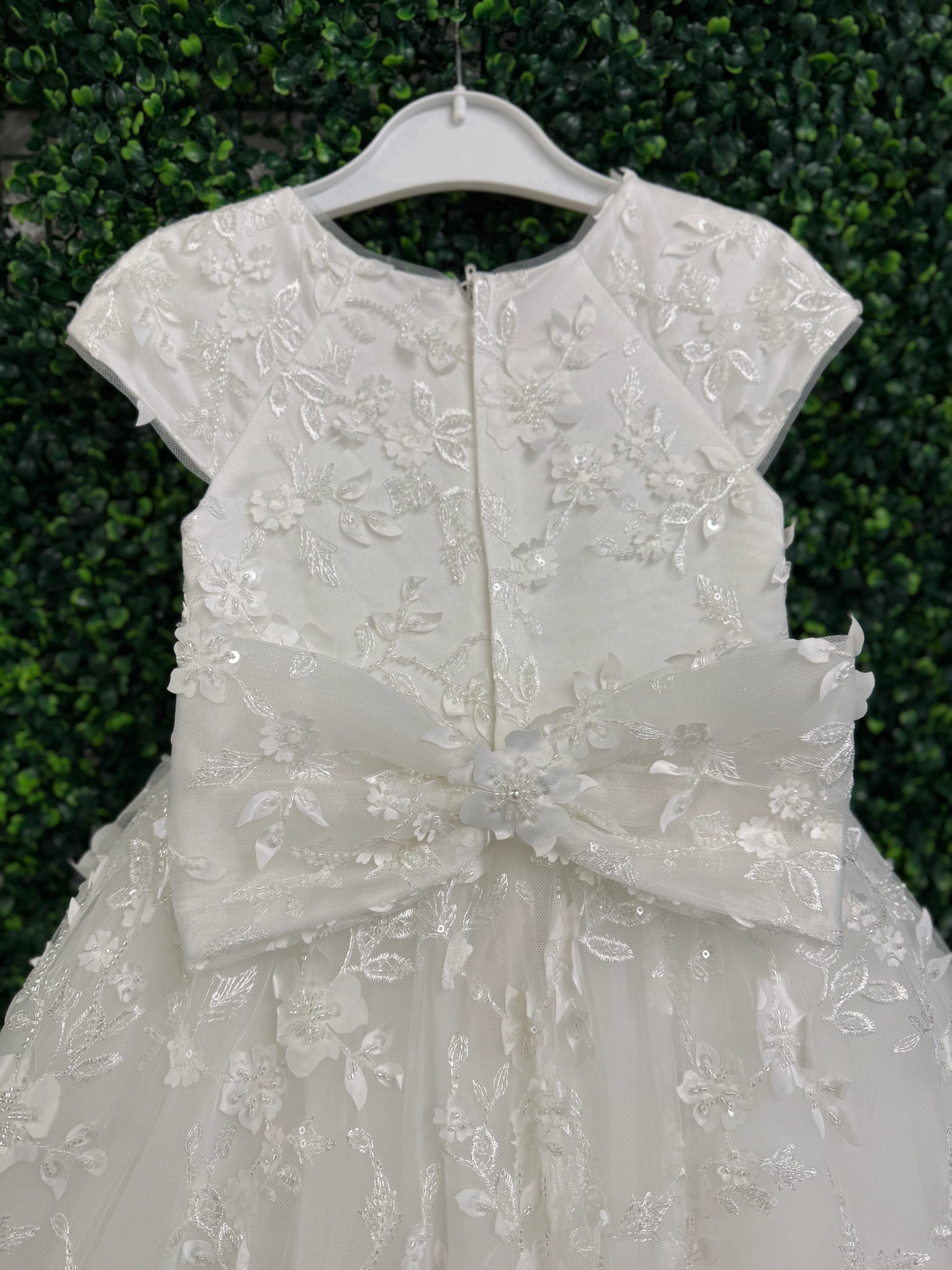 Princess Daliana Girls’ Floral Beaded Gown - Z24199 - Image 6