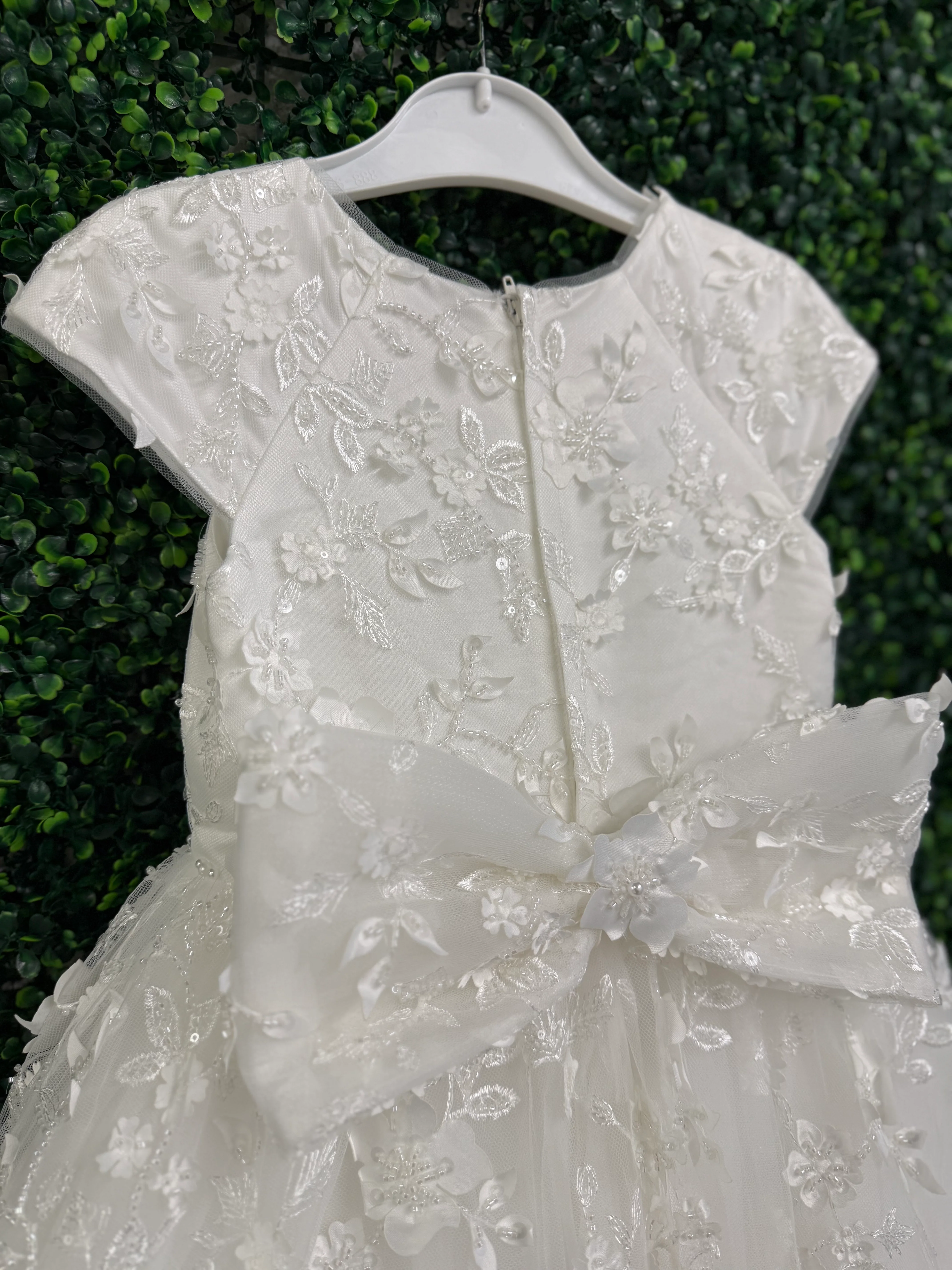 Princess Daliana Girls’ Floral Beaded Gown - Z24199 - Image 7