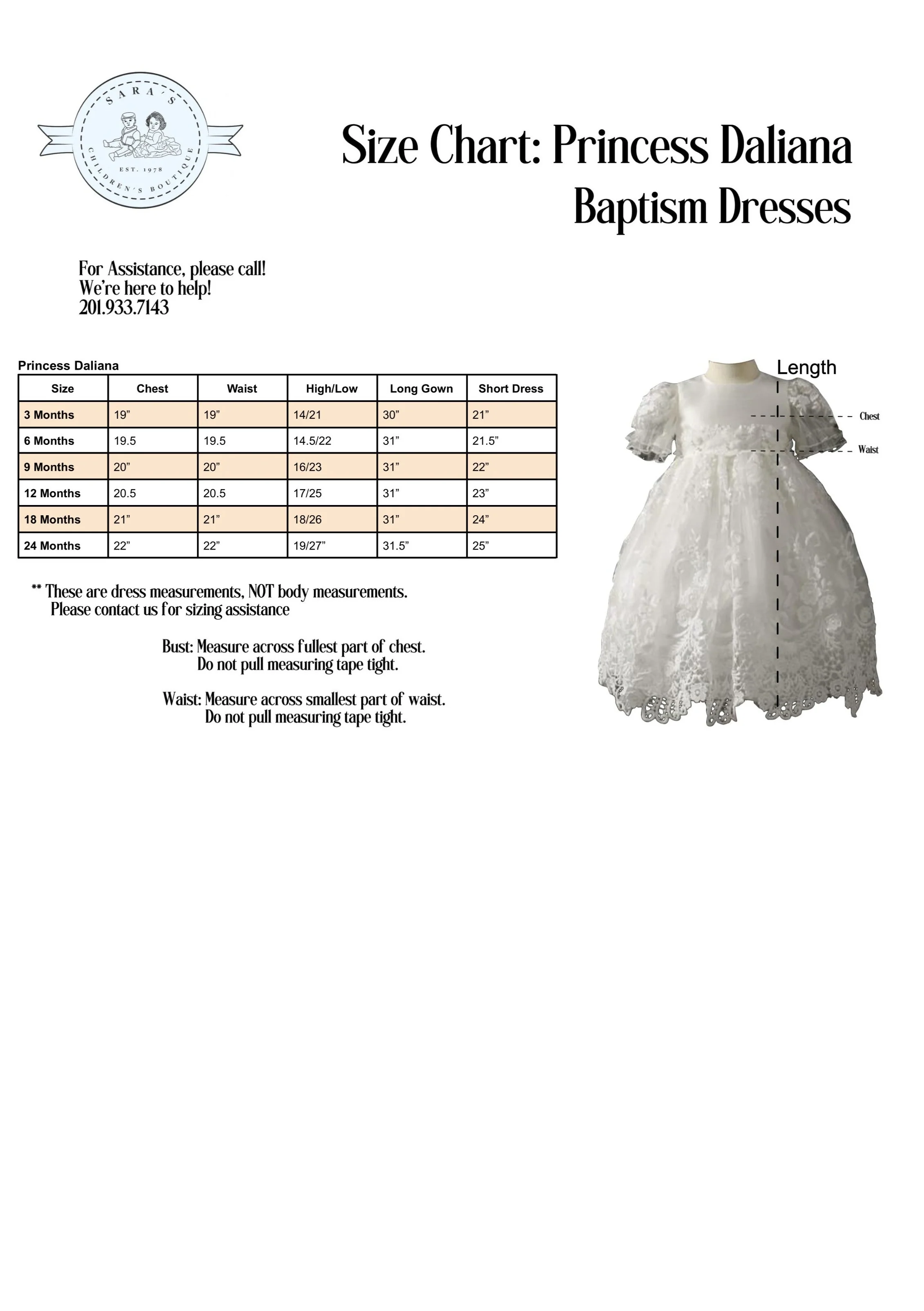 Princess Daliana Christening Dress with Rosettes and Ruffle Sleeves ESP2002 1 - Image 9