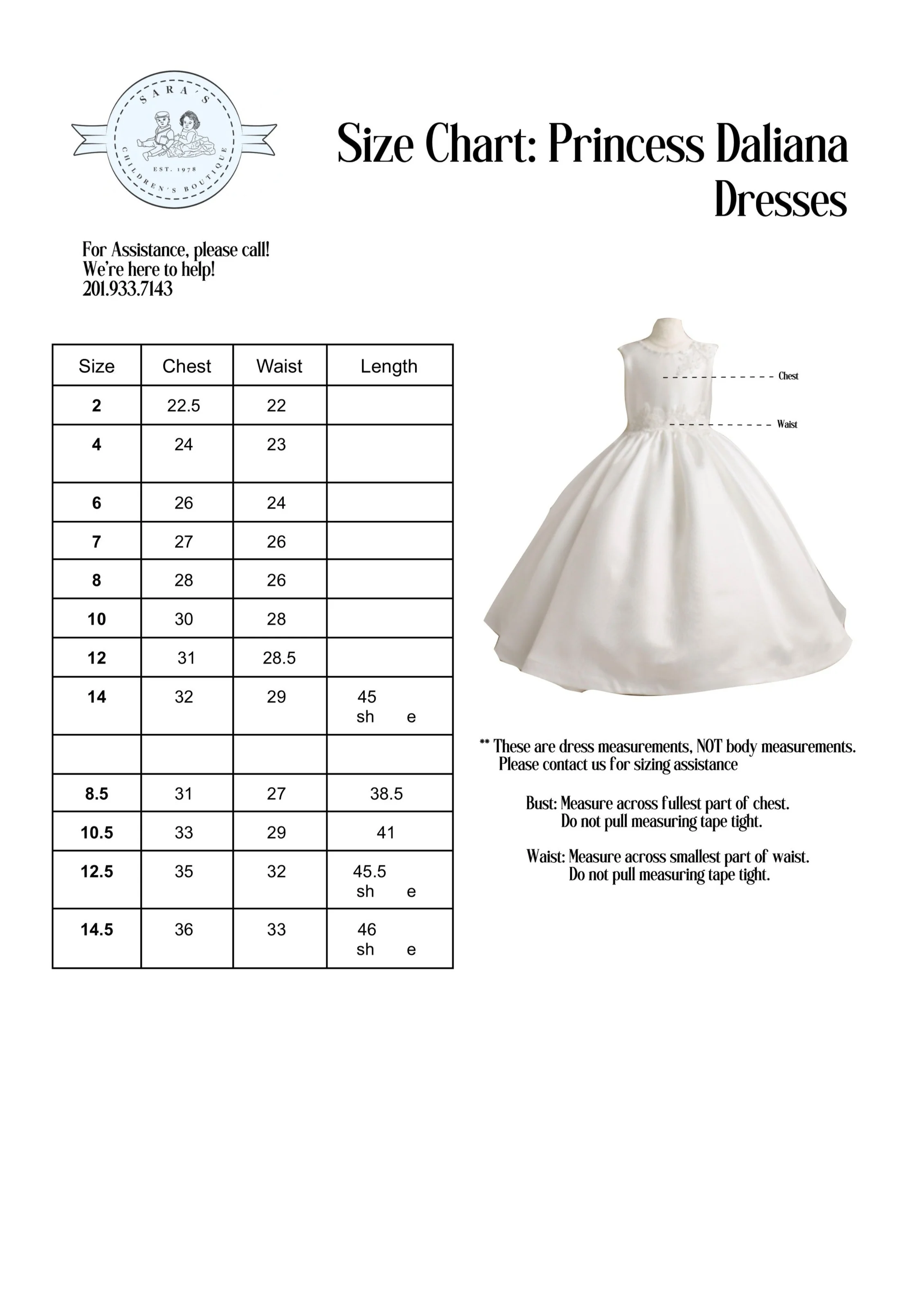 Princess Daliana Scallop Lace Dress with V-Back - 2046 - Image 7