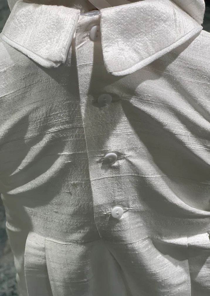 Piccolo Bacio Boys' Little Prince Baptism Outfit with Cording Detail - Image 11