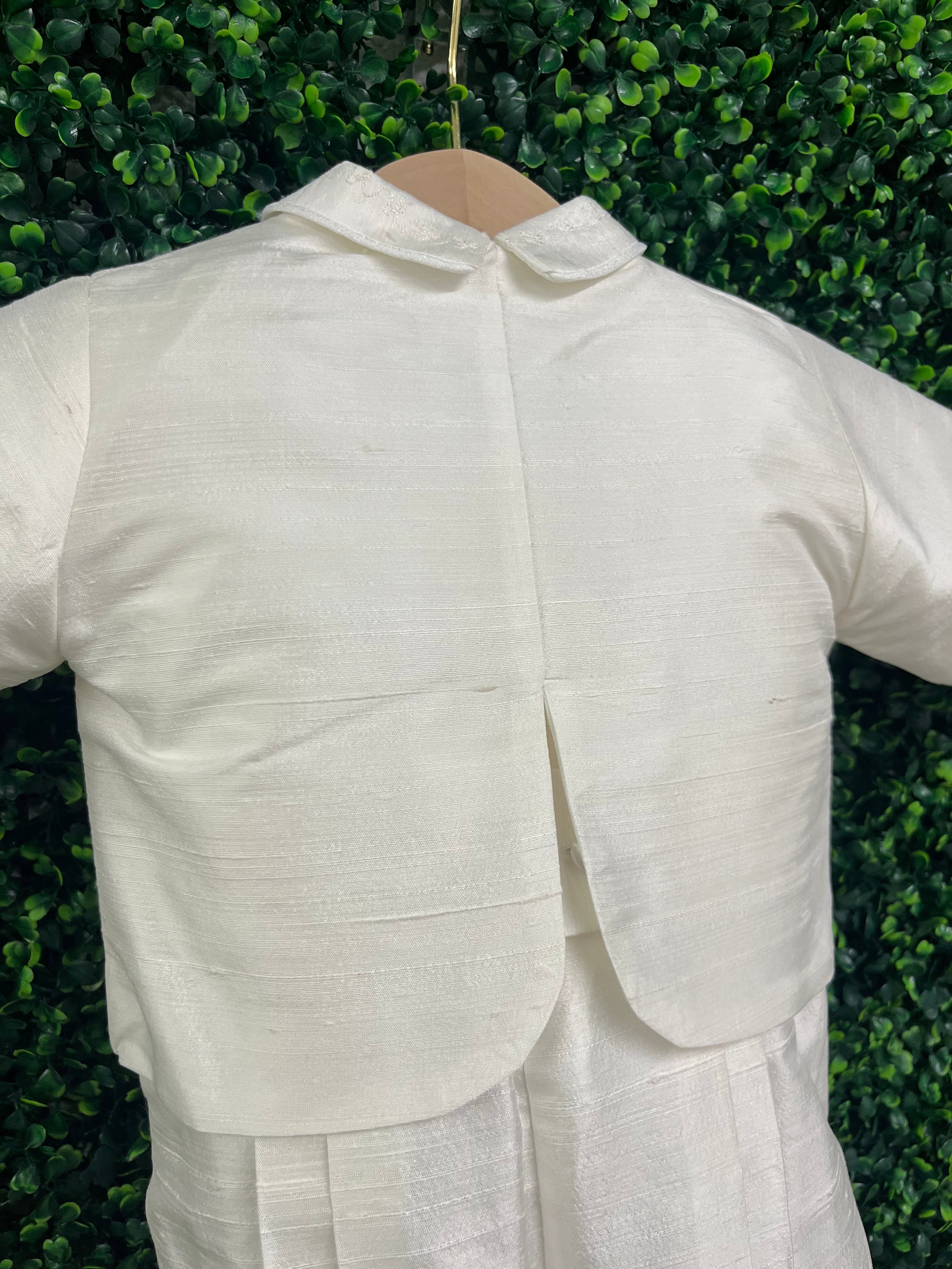 Piccolo Bacio Boys' Baptism Outfit with Jacket Salvatore - Image 7