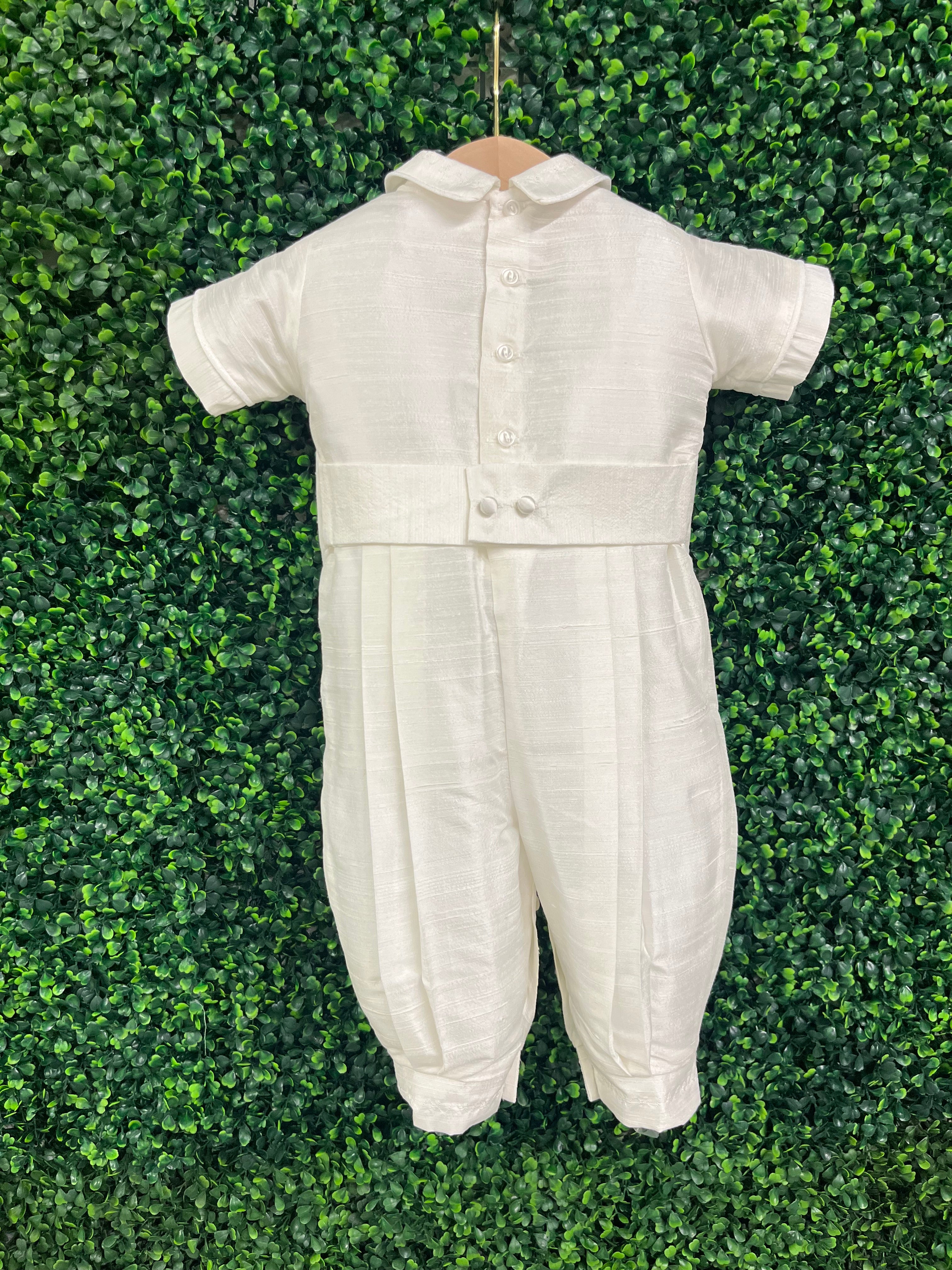 Piccolo Bacio Boys' Baptism Outfit with Jacket Salvatore - Image 8