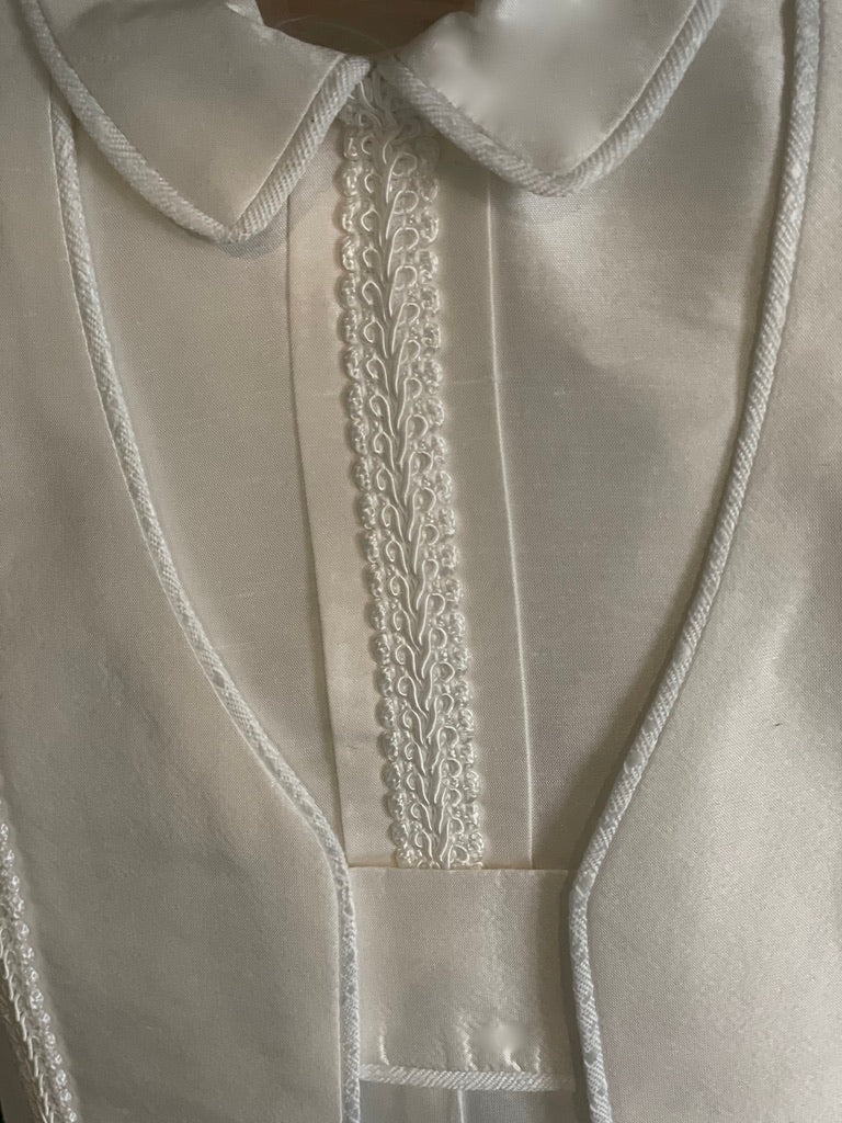 Piccolo Bacio Boys' Traditional Boys Baptism Felipe Outfit with Cord Trim - Image 8